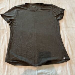 Figs Olive Green Women's Short Sleeve Tee